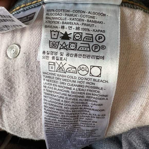 Mens Levi’s 514 Denim Jeans, Pre-Worn in very good shape - size W36 X L30 - Picture 12 of 13